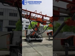 Hydraulische Bohrungsausrüstung des Felsen-DTH mit Tiefe des Luftkompressor-35m