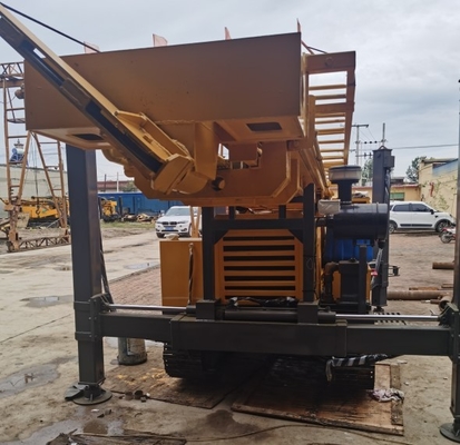 Angebrachtes Bohrloch-Bohrgerät Rig Machines GL350S völlig hydraulische Bahn für 350m Bohrung