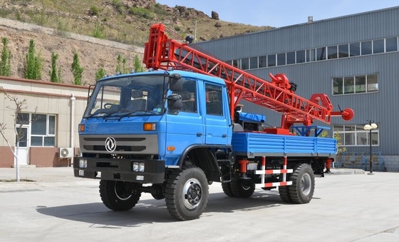 Große Wasser-Brunnen-Bohrgerät-Rig Truck Mounted Air Compressor-Spülpumpe des Drehmoment-120mm
