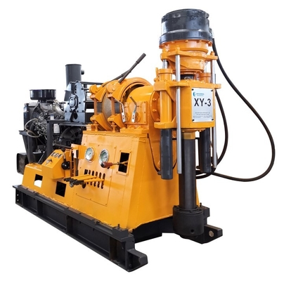 75mm Tiefe Diamond Core Drill Rig, ErZumschungs-Bohrungs-Ausrüstung dieselbetrieben