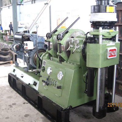 Hydraulische tiefe Felsen-Brunnenbohrung Rig Crawler Type Zum Erkundung