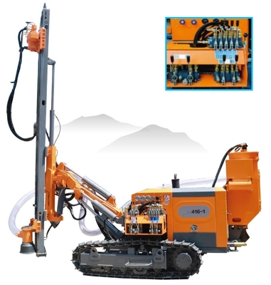 DTH hinunter den Loch-Bohrhammer-Rig Crawler Pneumatic Type Zum-Felsen
