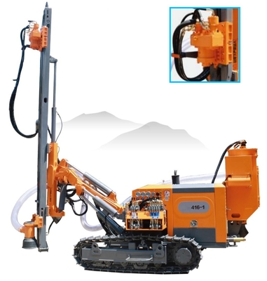 DTH hinunter den Loch-Bohrhammer-Rig Crawler Pneumatic Type Zum-Felsen
