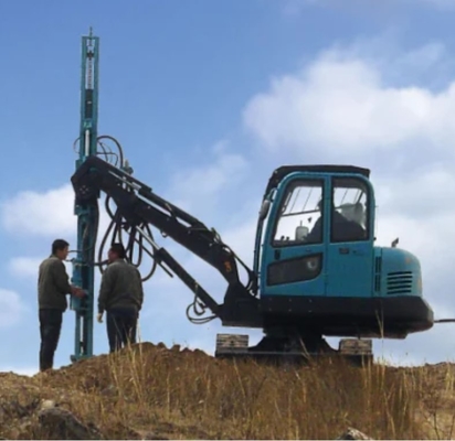 30m Blasthole Bergbau und bohrende Ausrüstung 2.4Mpa Hochdruck für die Steigungs-Verankerung