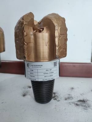 Vier Blatt-geothermische Bohrer für Größe der Wasser-Brunnenbohrungs-127mm