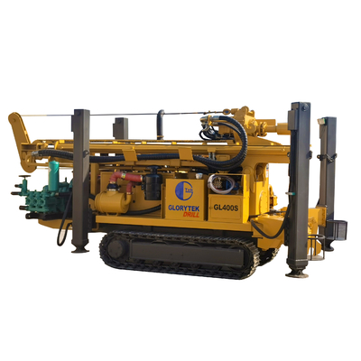 400 Meter-Bohrloch-ÖlplattZumm, Bohrung DTH Rig Machine Zum Water Well