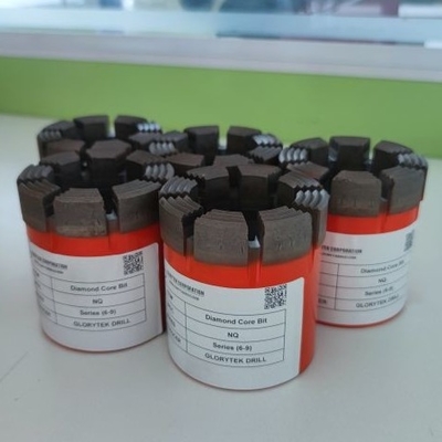 Funkleitungs-Bohrung imprägnierte Diamond Core Bits Zum Geological-ErZumschungs-Bohrung