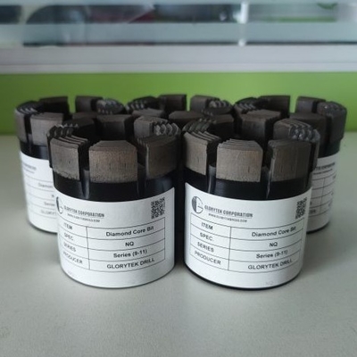 Hauptquartier Pq Bq-Nq imprägnierte Diamond Core Bits With Reaming Shell