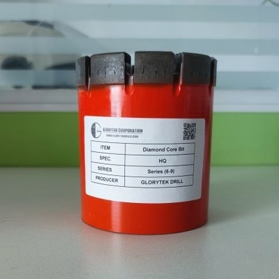 Hauptquartier Pq Bq-Nq imprägnierte Diamond Core Bits With Reaming Shell