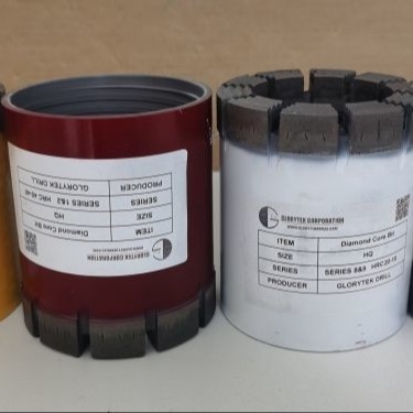 Probieren von Diamond Impregnated Drill Bit, Hardrock Hauptquartiers Diamond Core Bit Zum Soft