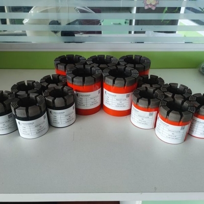 Probieren von Diamond Impregnated Drill Bit, Hardrock Hauptquartiers Diamond Core Bit Zum Soft
