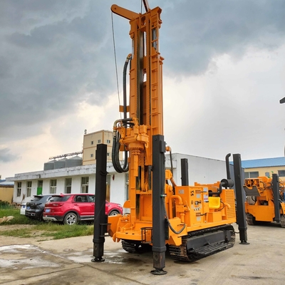 800m Bohrgerät Rig Machines Steel Crawler Chassis Gl800s für Bohrloch-Wasser-Brunnen
