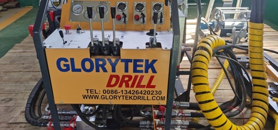 Unterschiedlicher Winkel-tragbare Kern-Bohrung Rig With Diesel Engine Gl500e