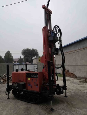 Gl180r Wasserbohrgerät Rubber Crawler 180m Tiefe 138-203mm Lochdurchmesser