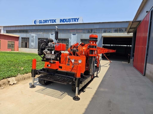 Bohrloch-Kern tragbare der Glxy-2t Raupen-Mineralerforschungs-Ölplattform-500m