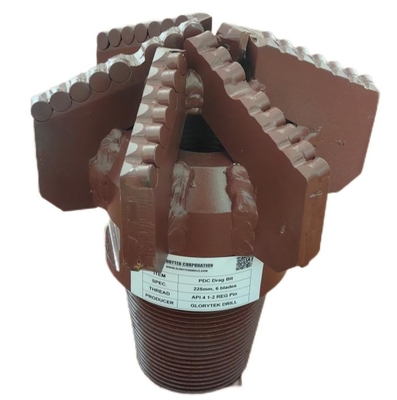 225 mm Drag Pdc Bohrer 5 Blades für Wasserbohrung