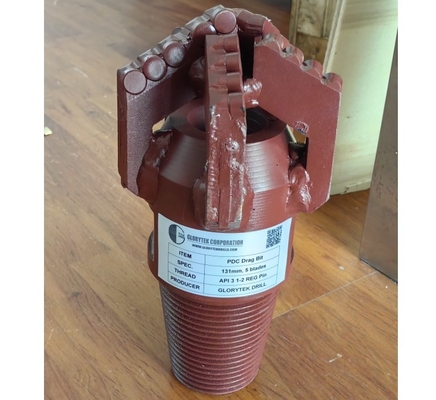 225 mm Drag Pdc Bohrer 5 Blades für Wasserbohrung