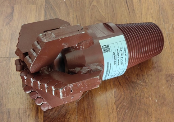 145mm Pdc Drag Bit Zähne Bohren in Felsformationen oder Wasserbrunnen