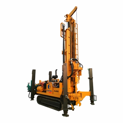 200 m/300 m/400 m/600 m mobile Crawler Bohrgeräte hydraulische tragbare Bohrlochwasserbohrmaschine