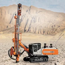 D480A Leistungsstarke 114mm Bohrleitung 35m Oberfläche integrierte Felsbohranlage für den Bergbau