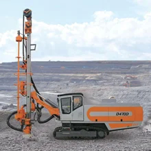 Integrierte 4-in-1-Bohrbohranlage für Bergwerk-Blow Hole Rock Drill Rig für 152-203 mm Bohrbereich