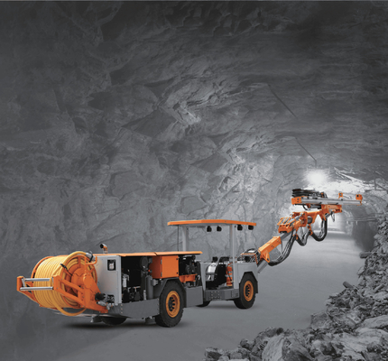 UJ18 Hydraulische Felsbohranlage Untergrundbohranlage Jumbo-Minen und kleine Tunnelmaschine