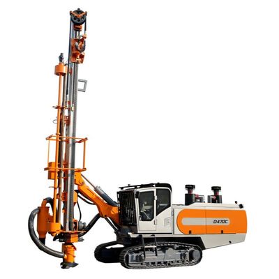Voll hydraulisch integrierte Felsbohranlage für den Bergbau in der offenen Grube