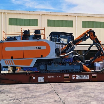 Oberflächen-Crawler-Bohrgerät für Sprenglochbohrungen in Edelmetallbergbau und Sprengungen