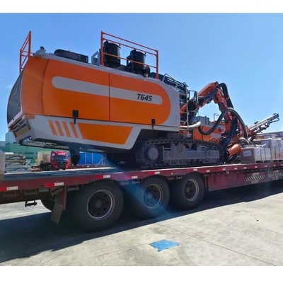 Integrierte Gesteinssprengbohrgeräte / Oberflächengeführte, kettenmobile Bergbau-Explorationsbohrgeräte