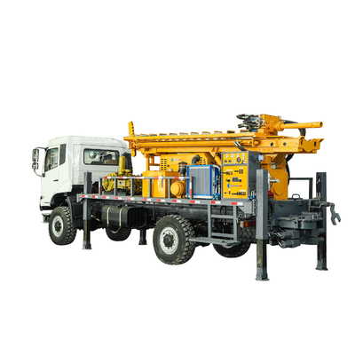GL500T Hydraulik-Lkw-Bohrloch-Wasserbohrgerät für tiefe Brunnen