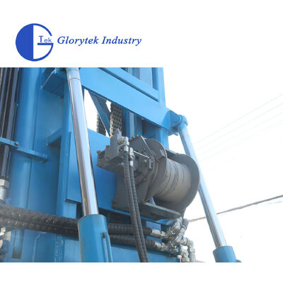 GL600S Top Hammer Hydraulische Drehbohranlage für Wasser- und Geothermiequellen