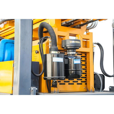 Vollhydraulische GL180R Gummiketten-Wasserbohrmaschine/-Bohrgerät für 180m Tiefe und 138-203mm Durchmesser