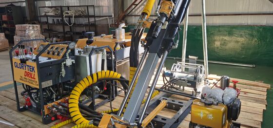 GL300-Kernbohrer/Bohrgerät, geeignet für den Einsatz in Berggebieten mit unbequemen Transportmöglichkeiten