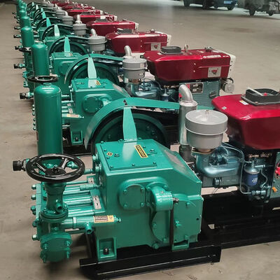 Hochwertige horizontale Dreizylinder-Kolbenpumpe mit einfachwirkenden Kolben für Kernbohrungen