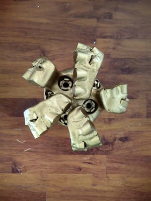 8 1/2 Zoll 5 Klingen PDC-Bohrgerät für Wasserbohrung mit API-REG-Draht