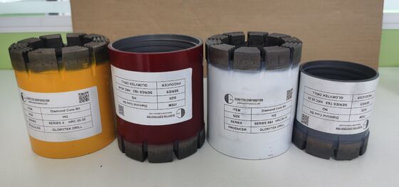 BQ/NQ/HQ/PQ Vollspezifikations-Kernbohrkronen mit Langzeit-Diamant für die Bergbau-Exploration