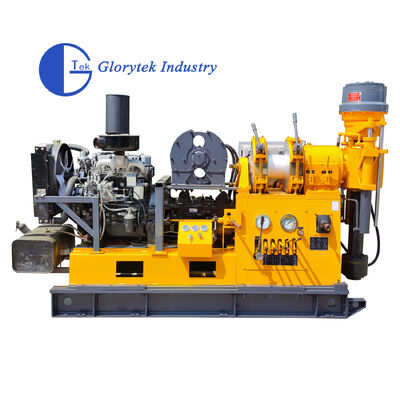 XY-3 Kernbohranlage mit 600 m Bohrtiefe, 96 mm Spindelinnerdurchmesser und 3000 kg Hebekapazität für die geologische Exploration