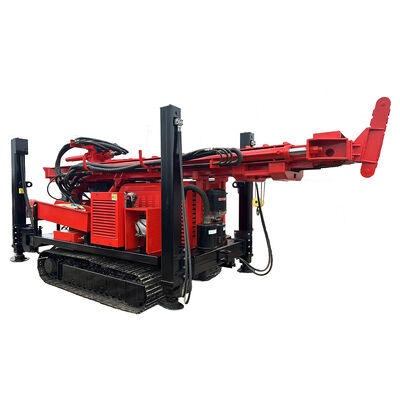 GL350S Fully Hydraulic Track Mounted Water Well Borehole Drill Rig for 350m Depth Drilling