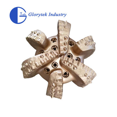 17 1/2 Zoll 6-Blatt-Bohrmeißel aus Stahl oder Matrix mit PDC für Hartgestein