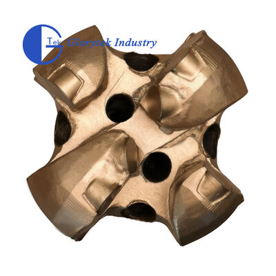 Durable PDC Drill Bit 98mm 4 Blades for Rock Drilling